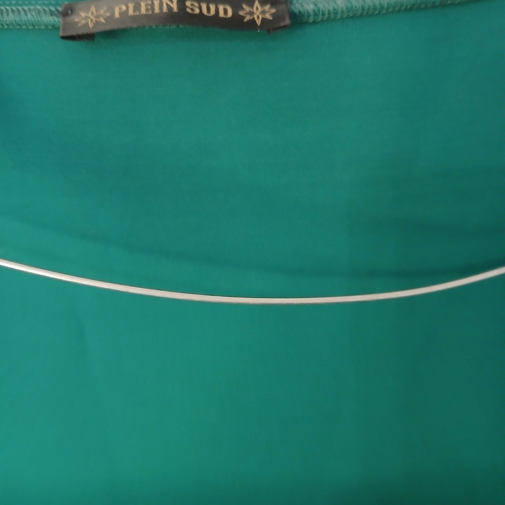 Plein Sud Emerald Dress. - Picture 2 of 7